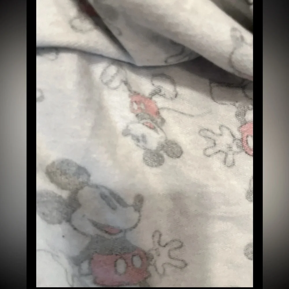 Disney WarnerBrothrs Rayon 2Pc Mickey Mouse LS Top  & Pocket Pant lounge Outfit - Picture 16 of 16